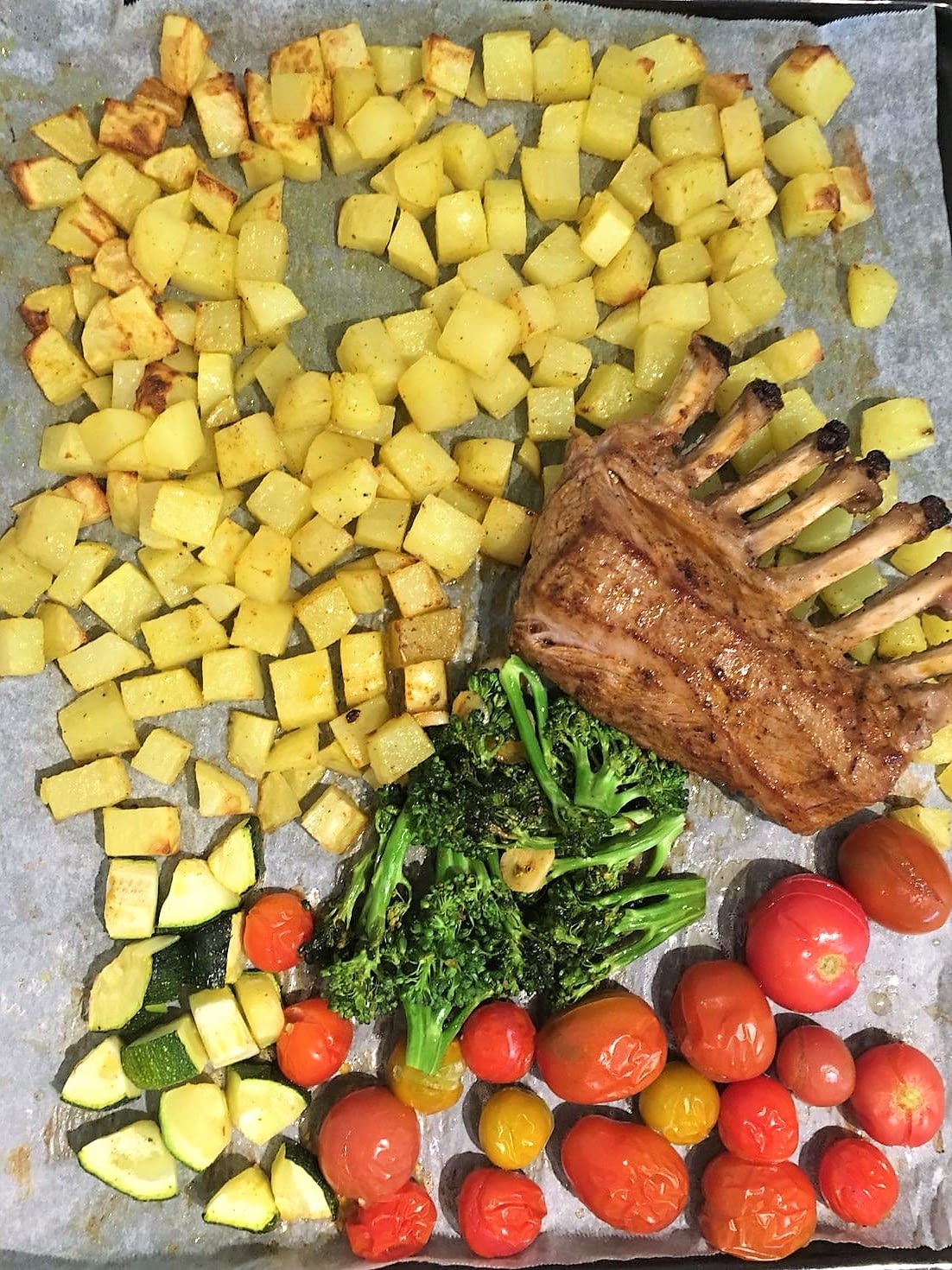 Ofengemüse mit Kartoffeln und Lammrack – Fischer Ernährungsberatung ...